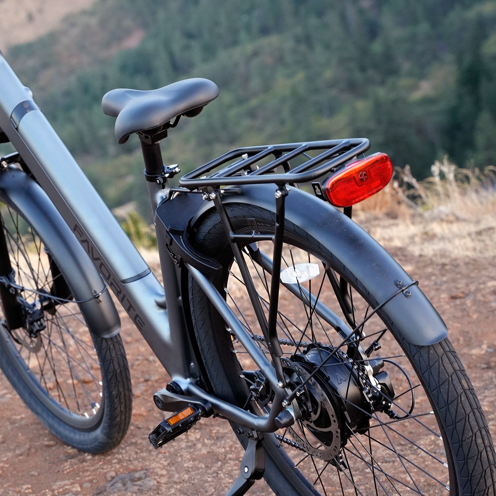 Lightweight hybrid electric store bike